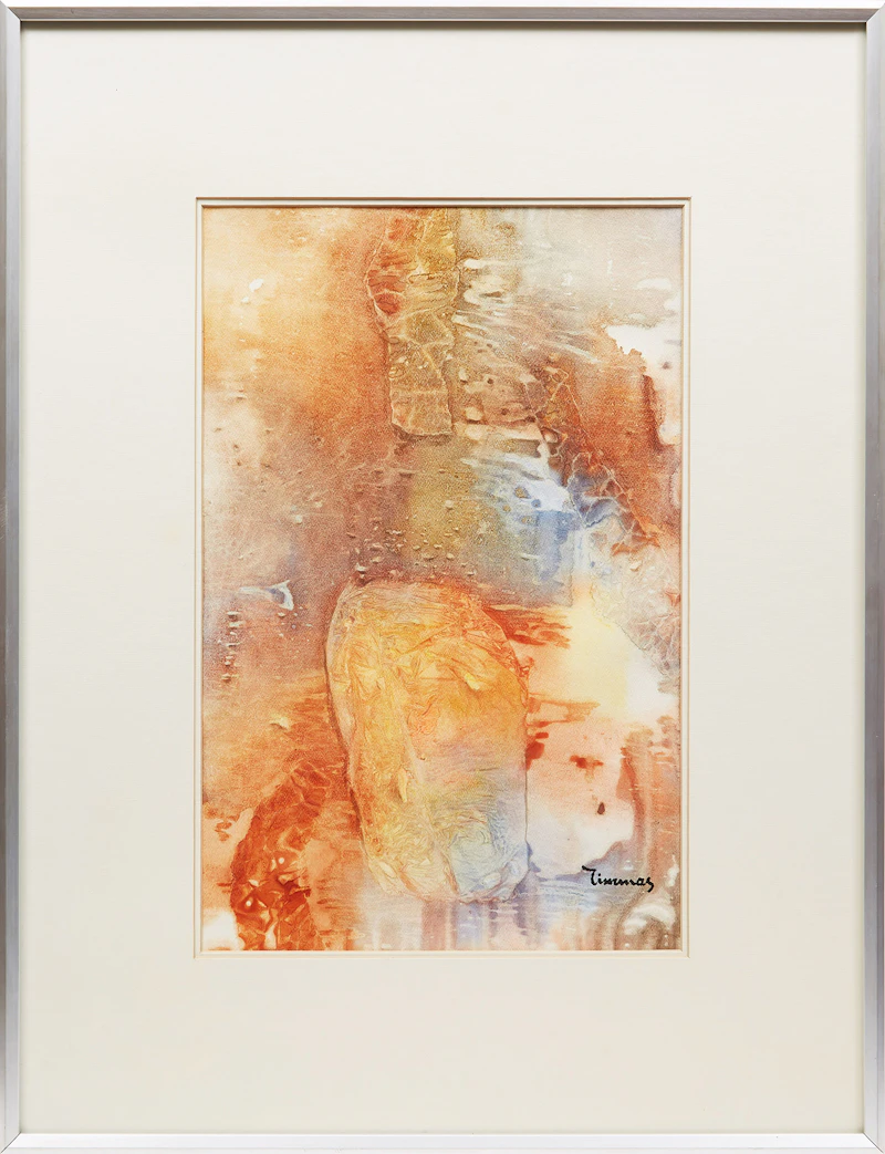 Osvald Timmas, Fertile Water I, watercolour - view 2