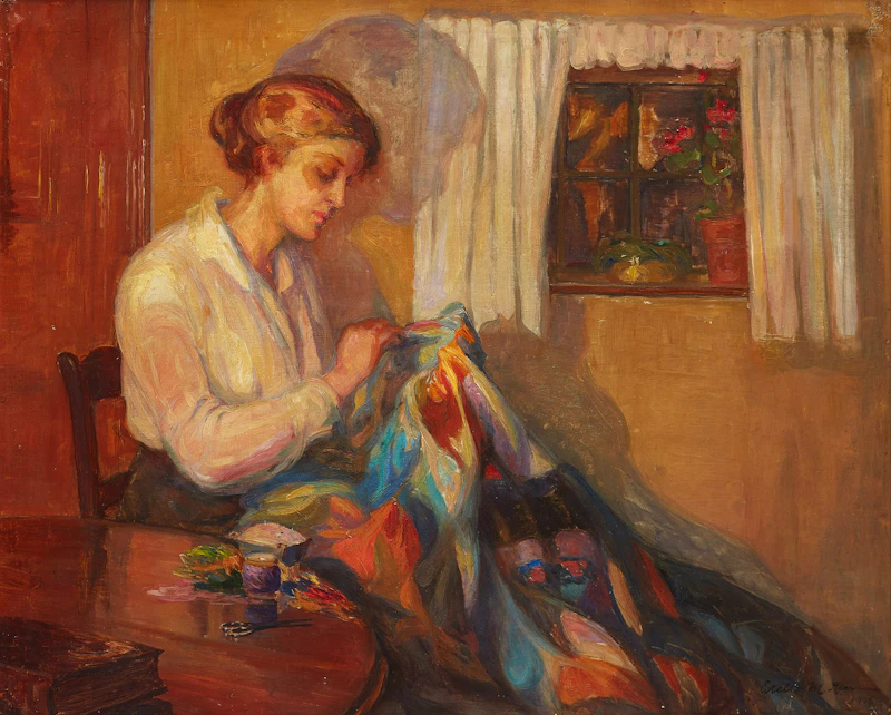 The Patchwork Quilt by Estelle Muriel Kerr