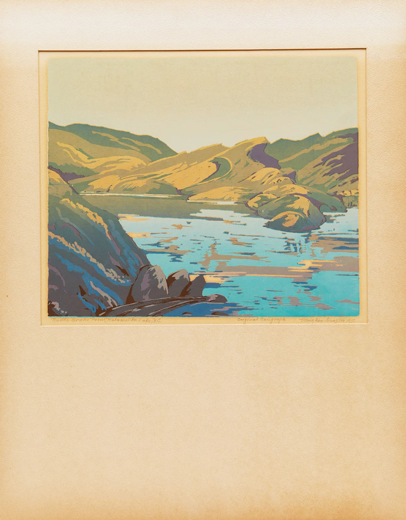 Vaughan Grayson, Jean Hunter, Weber, Three Mountain Landscape Prints , three colour serigraphs - view 5