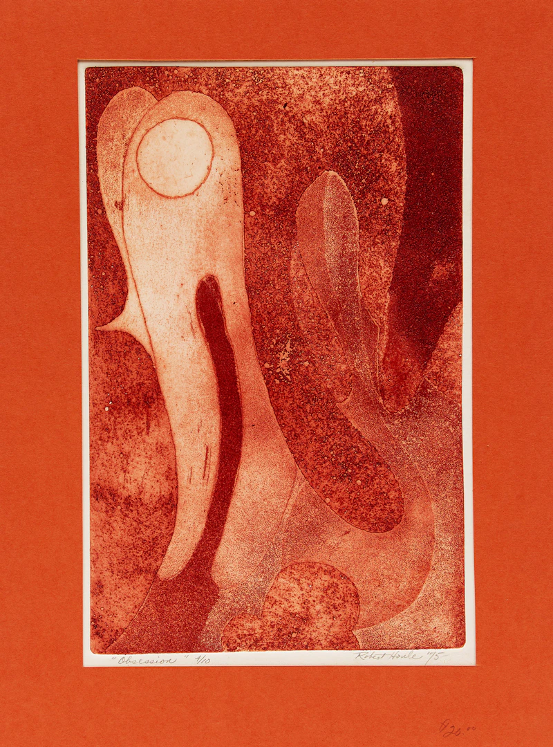 Robert Houle, Obsession, etching, 1975 - view 2