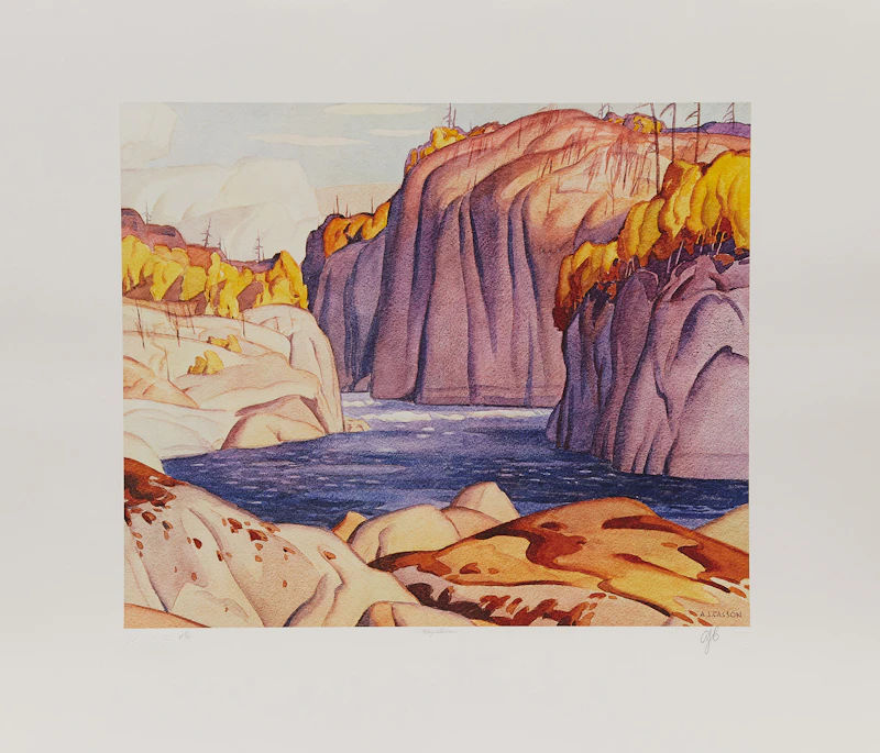 Alfred Joseph Casson, A.J. Casson: The Group of Seven Commemorative Anniversary Suite; Folio Two: Watercolours, folio of seven colour serigraphs - view 6
