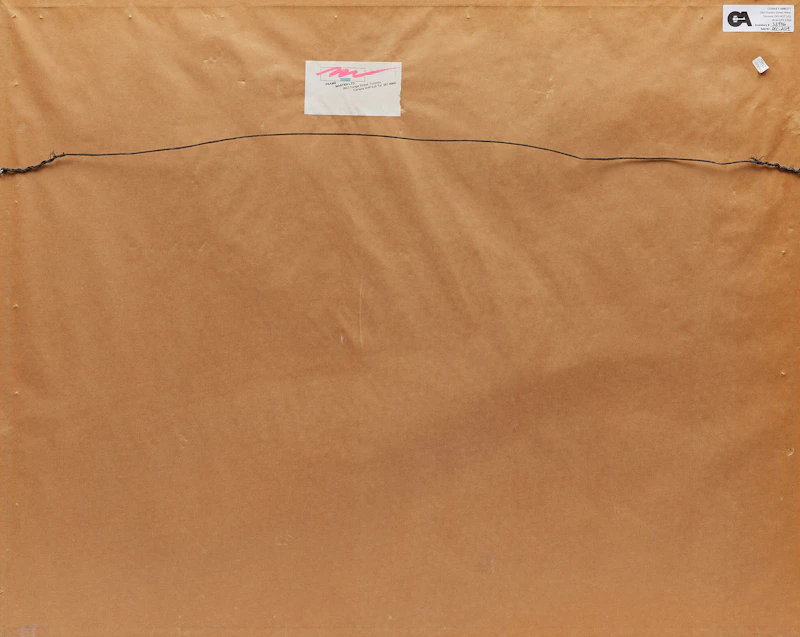 Robert Kakegamic, Canoeing, acrylic on paper, 1969 - view 3