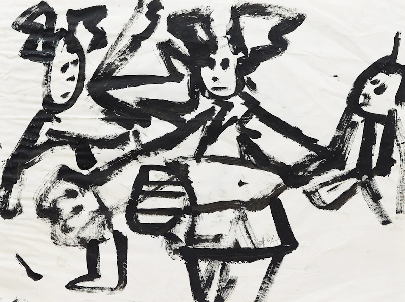 Three Figures by John Scott