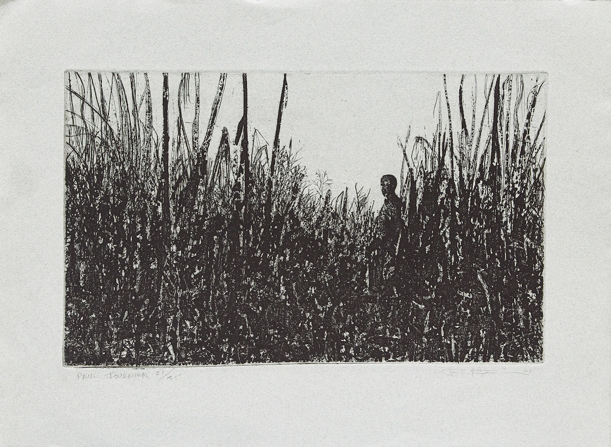Paul Fournier, Collection of Eleven Works , gouache and etchings, 1967, 1968, 1983