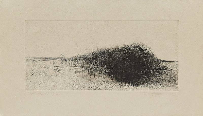 Paul Fournier, Collection of Eleven Works , gouache and etchings, 1967, 1968, 1983 - view 3