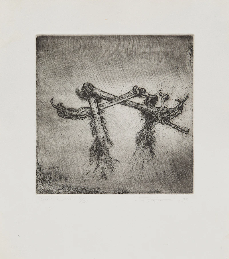 Paul Fournier, Collection of Eleven Works , gouache and etchings, 1967, 1968, 1983 - view 4