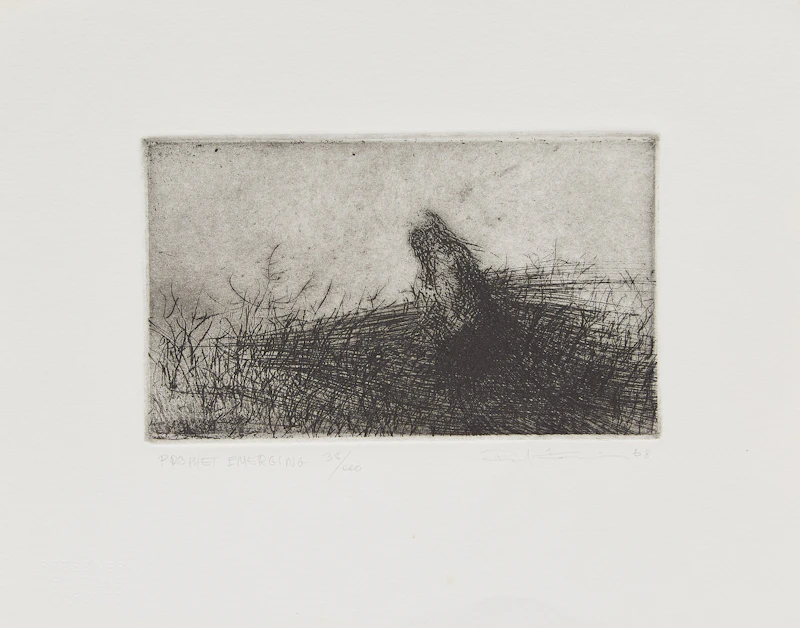 Paul Fournier, Collection of Eleven Works , gouache and etchings, 1967, 1968, 1983 - view 8