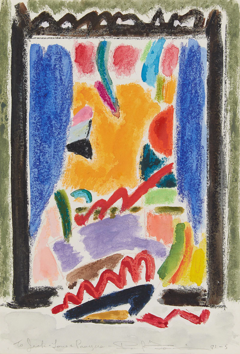 Paul Fournier, Collection of Eleven Works , gouache and etchings, 1967, 1968, 1983 - view 10