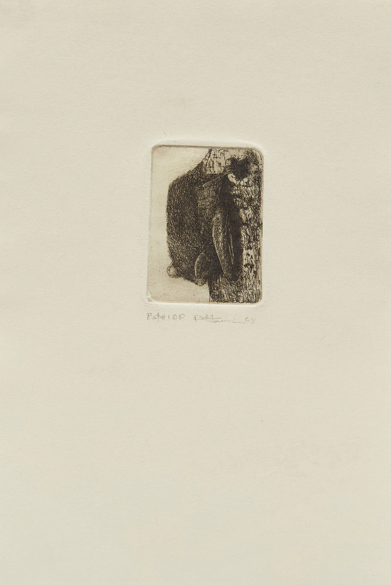 Paul Fournier, Collection of Eleven Works , gouache and etchings, 1967, 1968, 1983 - view 11