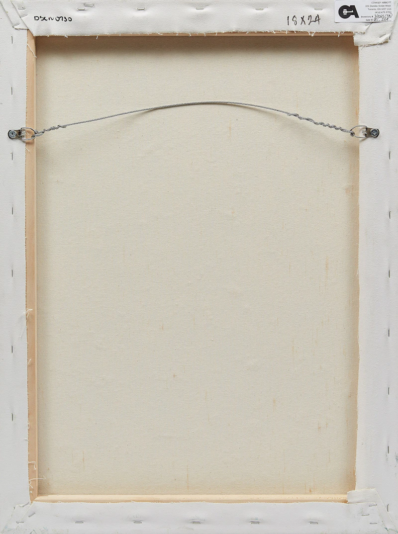 Gerald Gladstone, Shoreline Light #5, three oils on canvas, 2002 - view 4