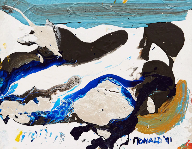 Abstract Composition by William Ronald