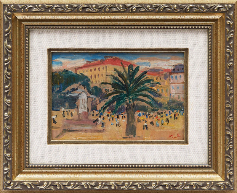 Marjorie (Jori) Smith, Nice, oil on board - view 2
