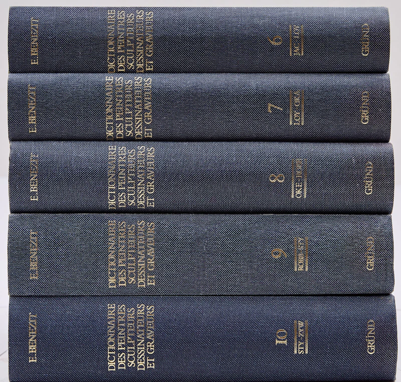 Books and Reference, Ten Volumes by E. Bénézit , 10 volumes - view 2