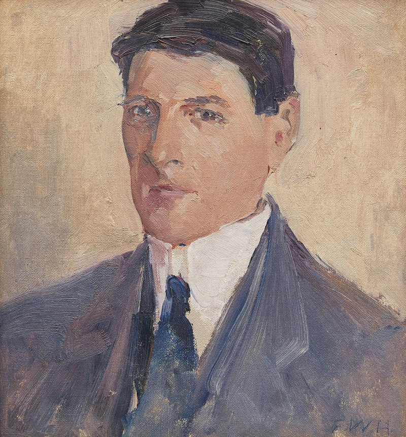 Self Portrait by Frederick William Hutchison