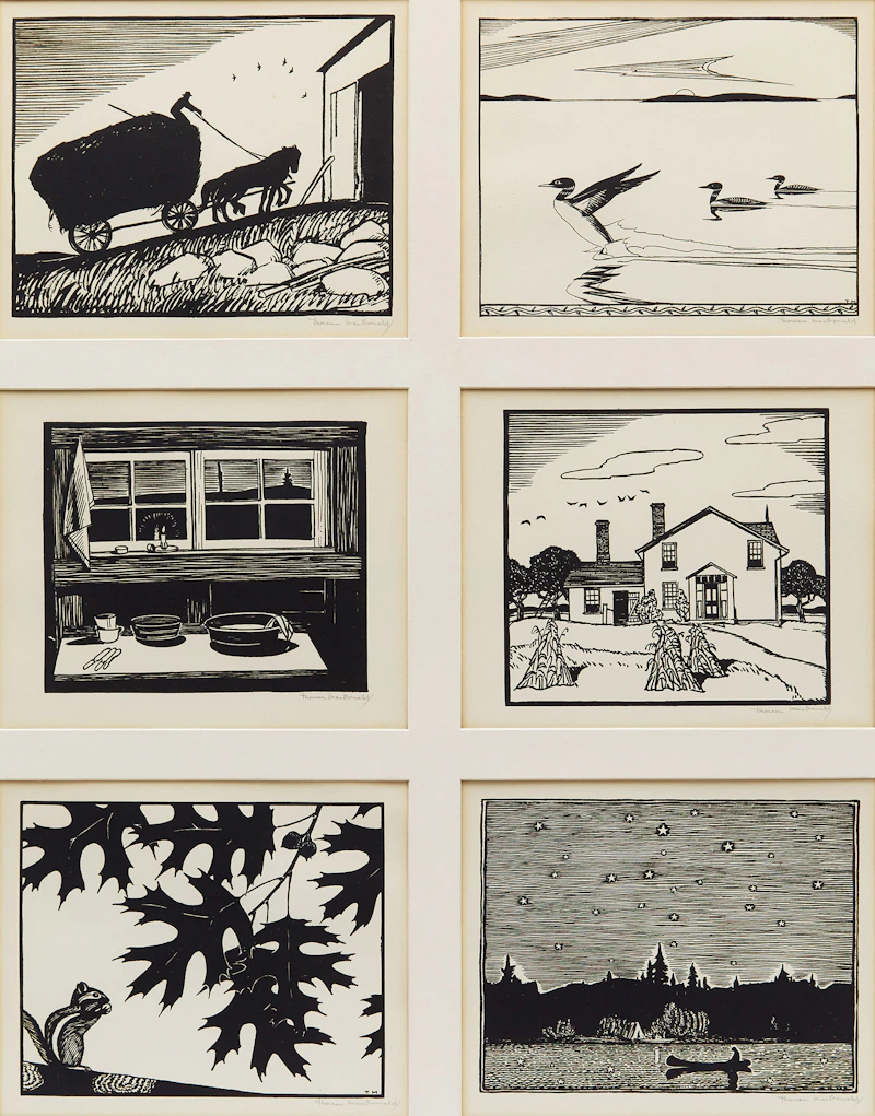 Six Works by Thoreau MacDonald