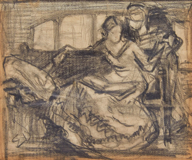 The Suitor by Edmond Dyonnet