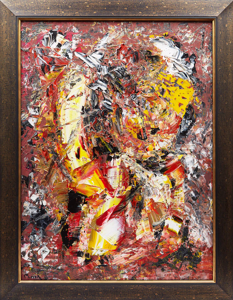 Andrew Plum, The Beast, oil on canvas - view 2