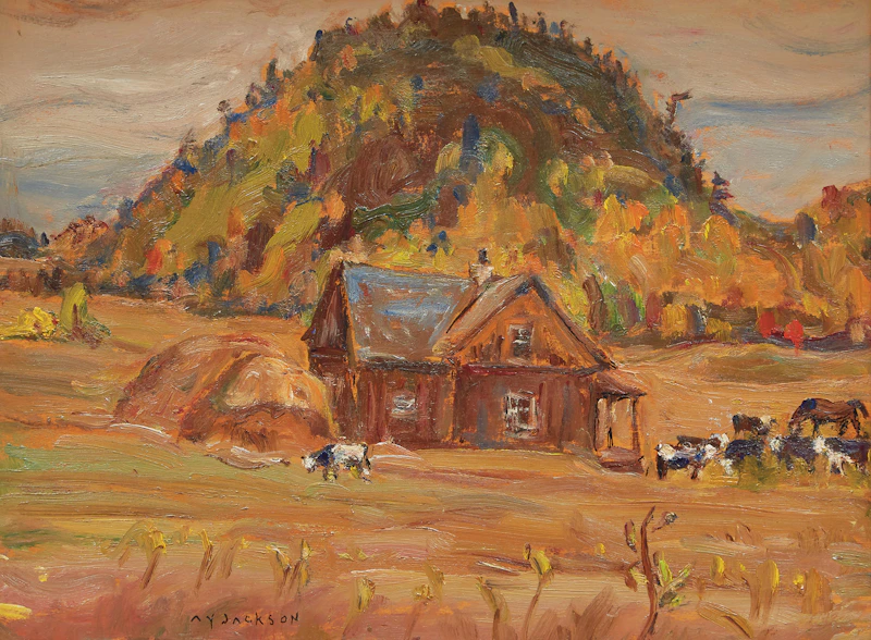 Alexander Young Jackson, Farm at Avoca, Quebec