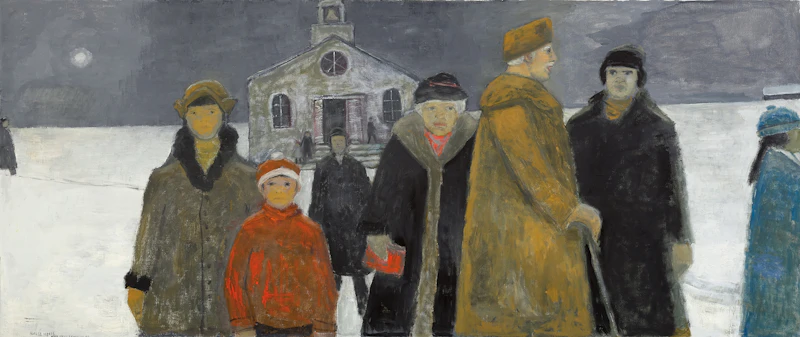 Basse messe, dimanche by Jean Paul Lemieux