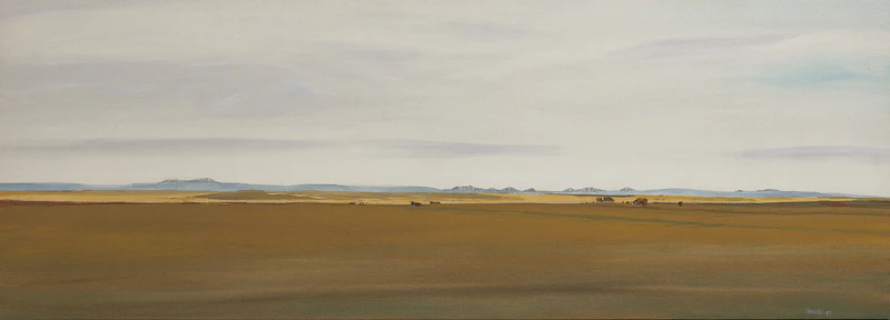 Autumn Foothills by Takao Tanabe