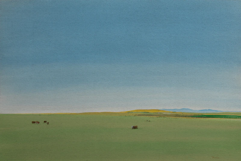 Foothills Looking West by Takao Tanabe