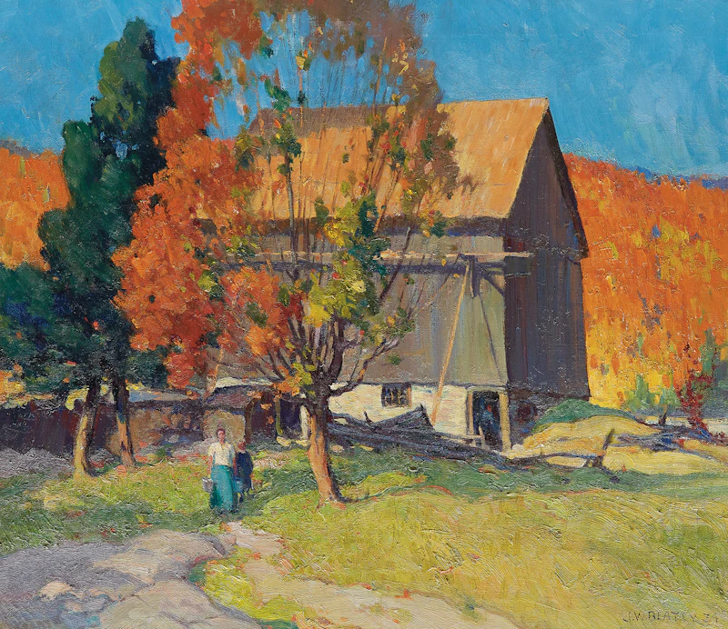 Three Mile Lake, near Burk’s Falls by John William Beatty