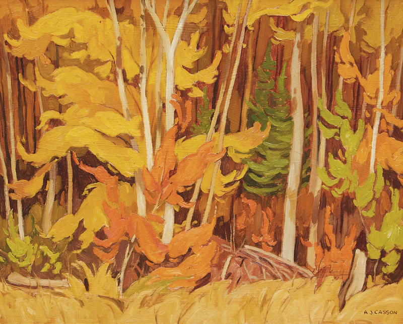 Autumn Woodland, Combermere by Alfred Joseph Casson