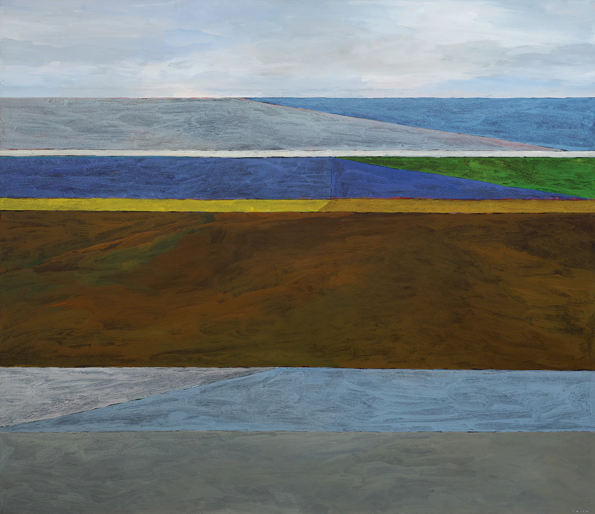 Gordon Appelbe Smith, West Coast #2 (1974), acrylic on canvas, 1972