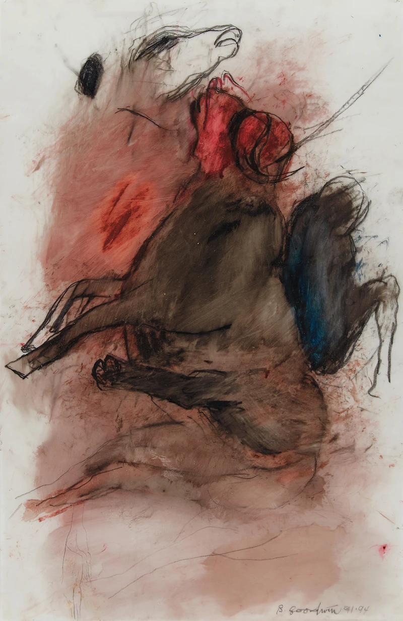 Untitled (Figure/Animal Series) by Betty Roodish Goodwin