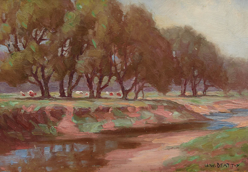 Don Valley Pasture by John William Beatty