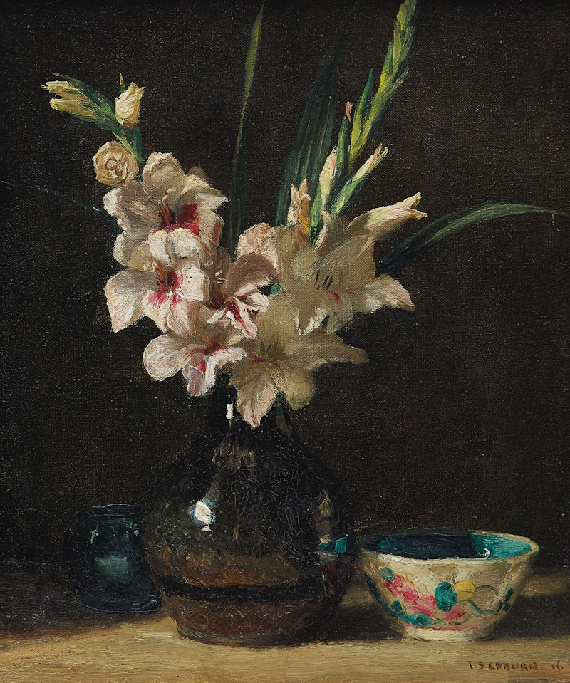 Gladioli by Frederick Simpson Coburn