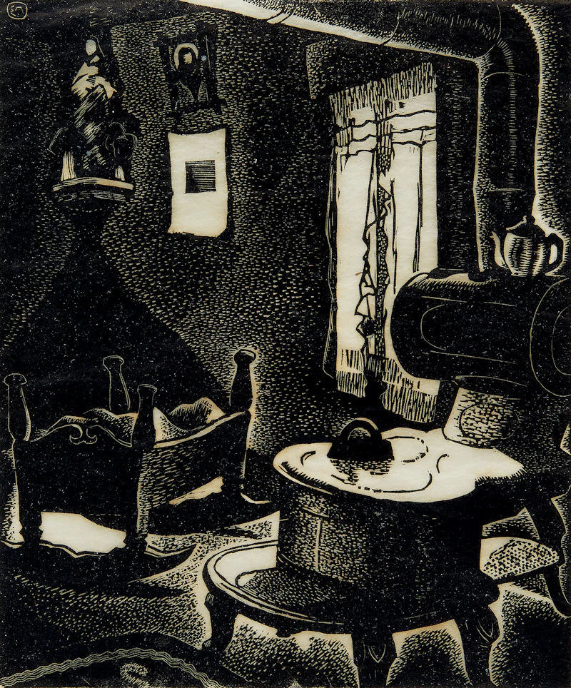 Labrador Kitchen No. 1 by Edwin Headley Holgate