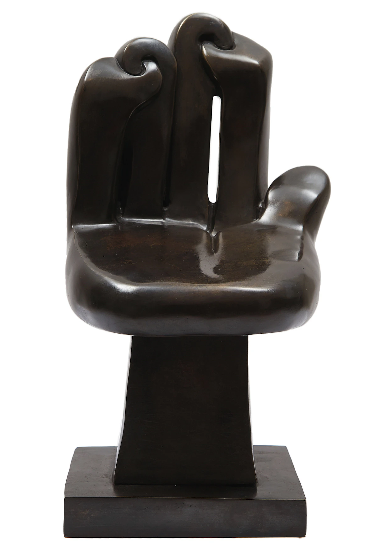 Sorel Etrog, Small Chair (Hand), bronze, 1969