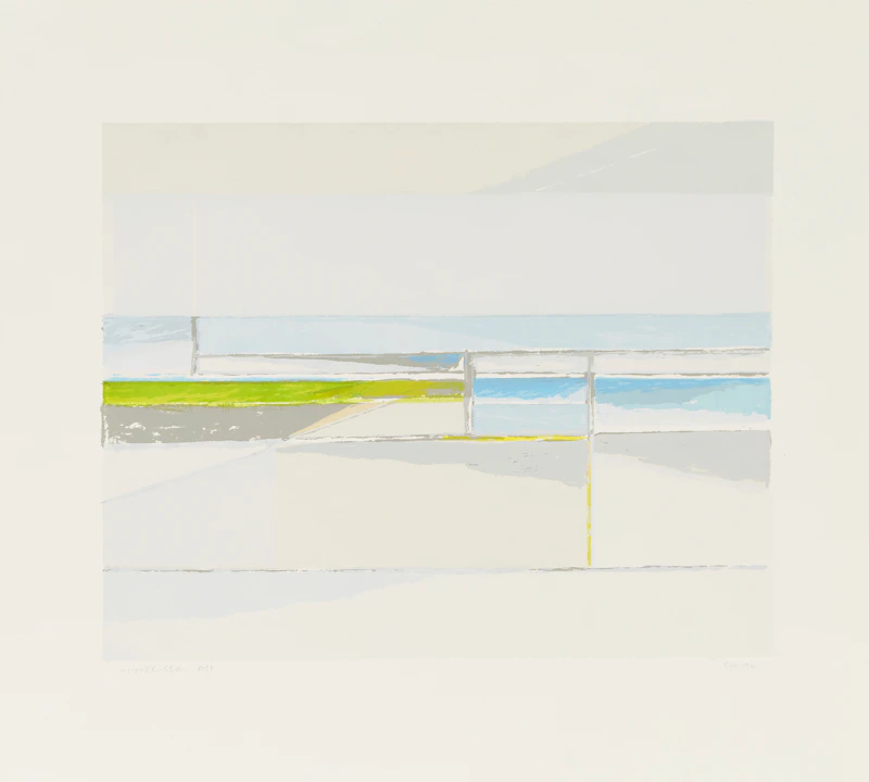 Gordon Appelbe Smith, Winter Sea, colour silkscreen - view 2