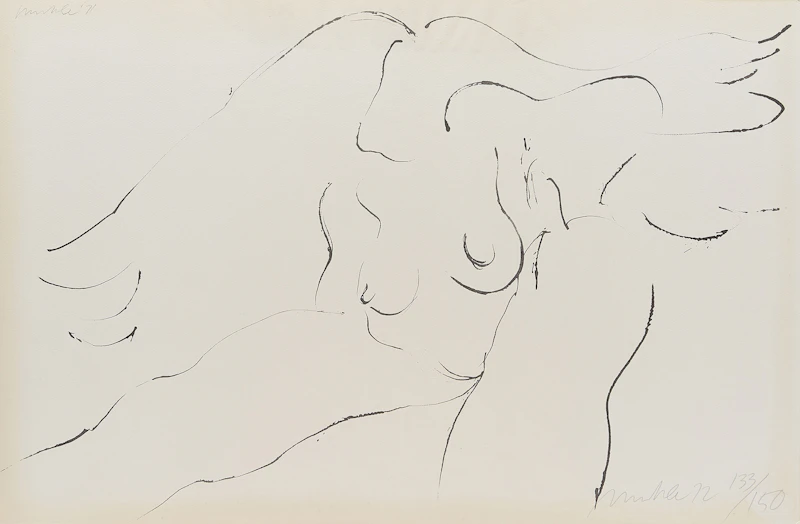 Reclining Nude by Robert Markle