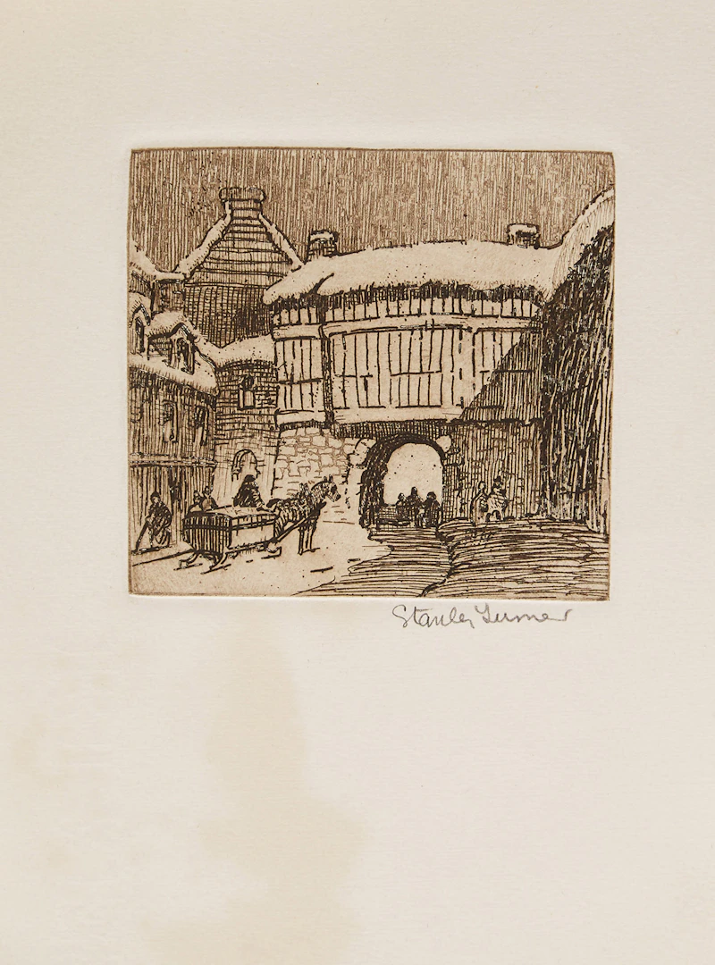 Stanley Francis Turner, A Selection of Six Works, six etchings - view 2
