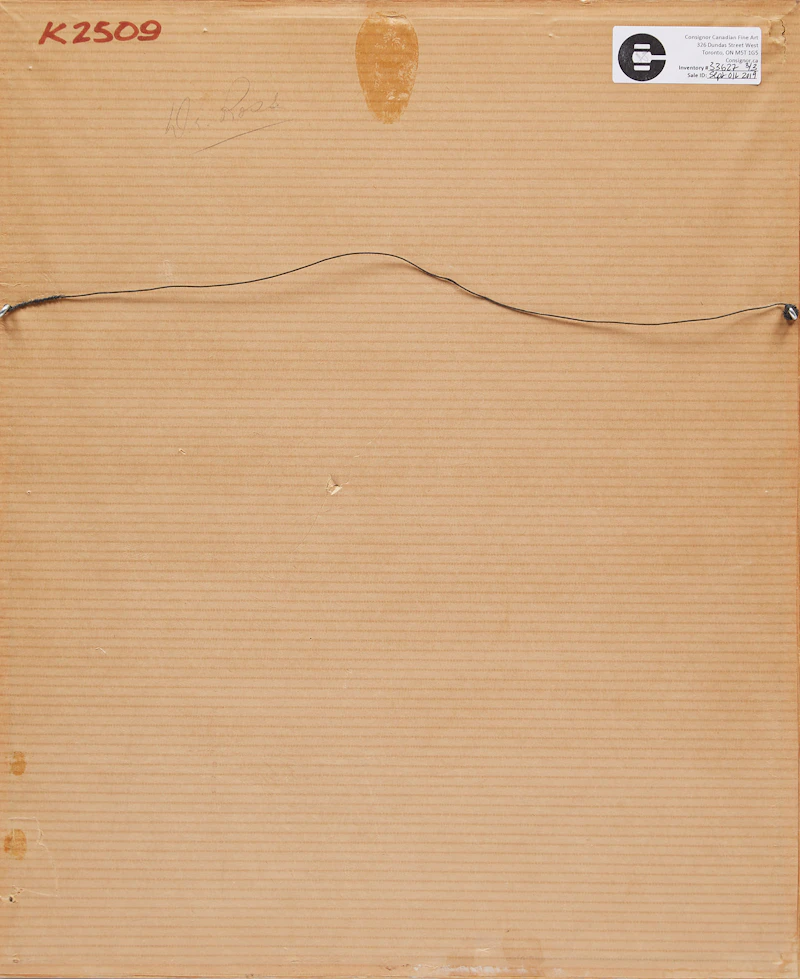 William Arthur Winter, Three Portraits , three mixed media and pencil works on paper; each mounted to card, 1971/1972 - view 9