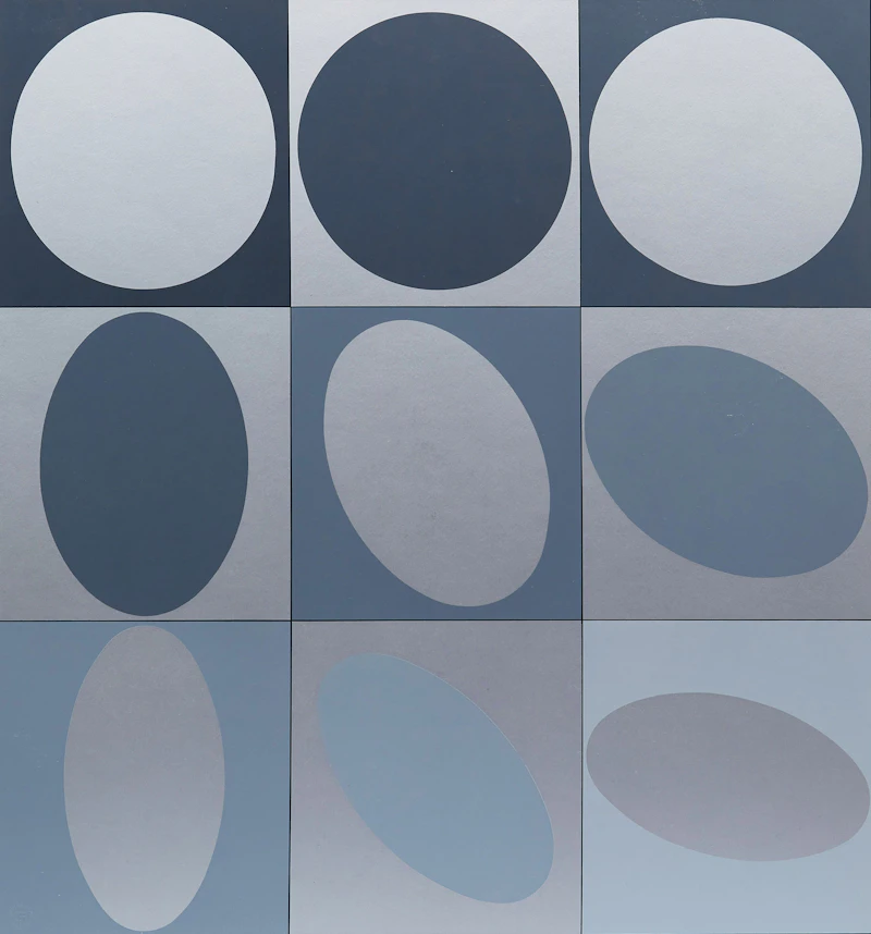 Victor Vasarely, Rubin (from Lapidaire) 
