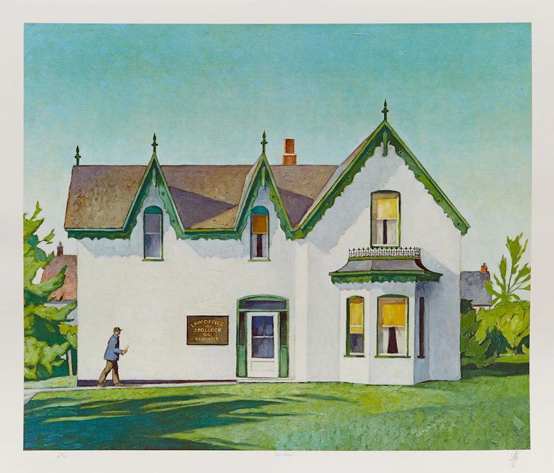Alfred Joseph Casson, A.J. Casson: The Group of Seven Commemorative Anniversary Suite; Folio One: Oil Paintings