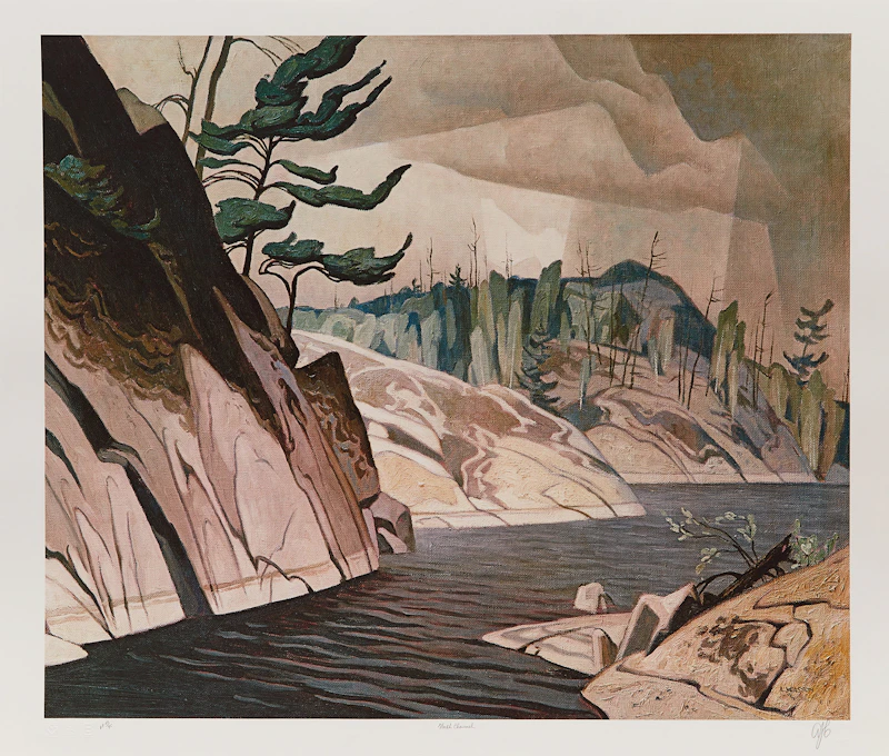 Alfred Joseph Casson, A.J. Casson: The Group of Seven Commemorative Anniversary Suite; Folio One: Oil Paintings, no-medium - view 4