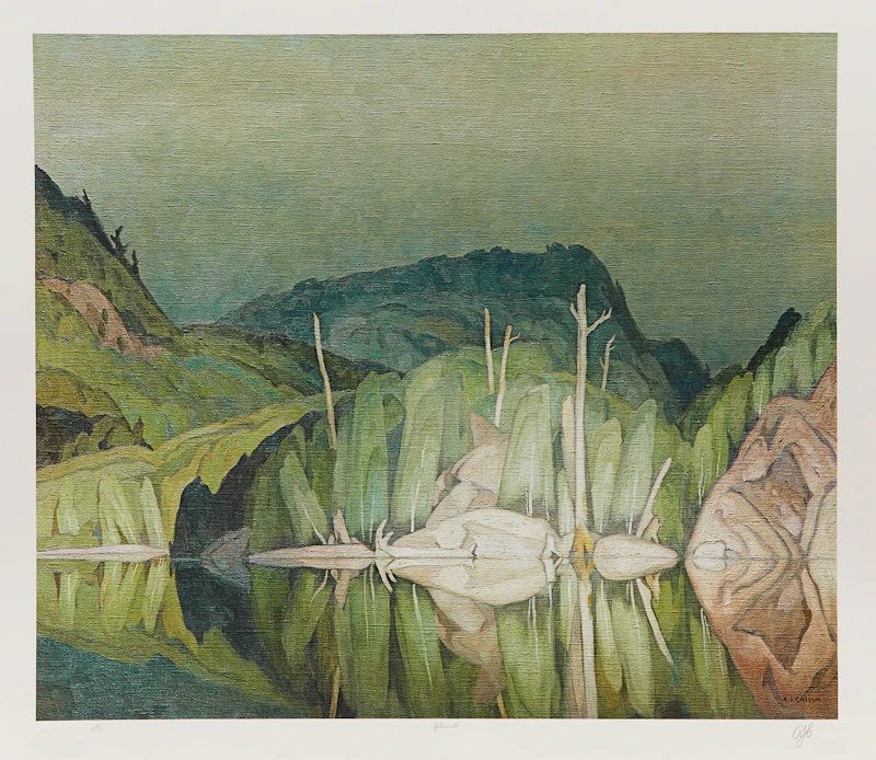Alfred Joseph Casson, A.J. Casson: The Group of Seven Commemorative Anniversary Suite; Folio One: Oil Paintings, no-medium - view 7