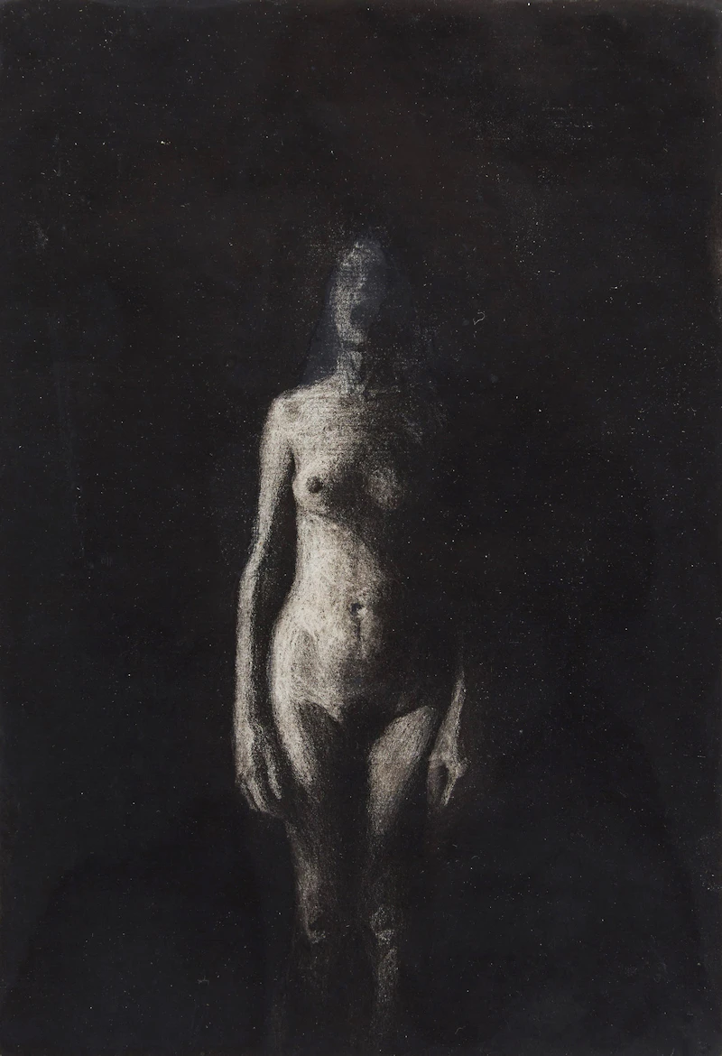Female Nude by Hugh Seaforth Mackenzie