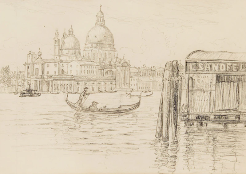Caroline Helena Armington, Santa Maria della Salute, Venice 