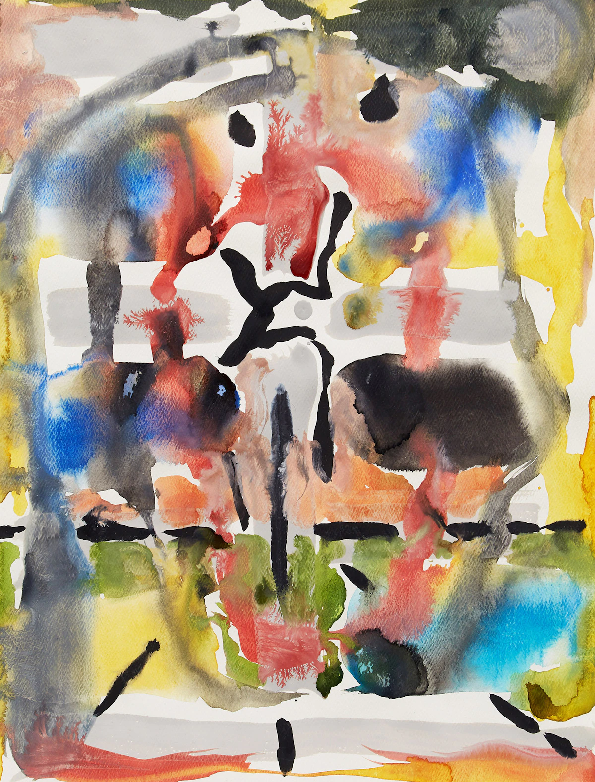Harold Klunder, Untitled, watercolour, 2002