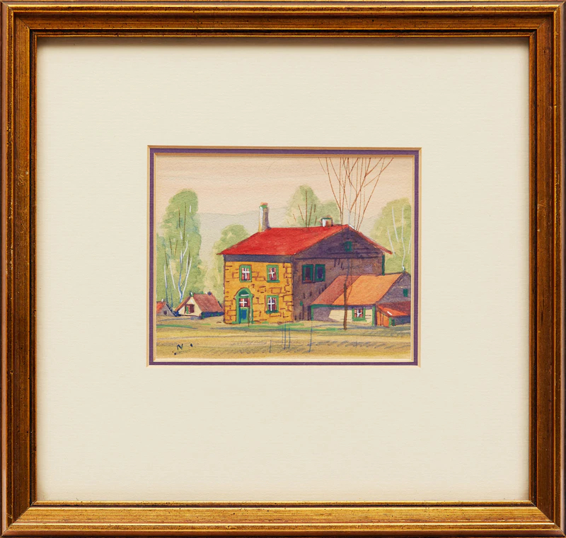 Graham Noble Norwell, Rural Home; Cabin by the River