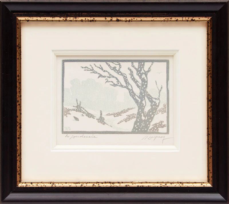 Rodolphe Duguay, La Poudrerie, woodblock - view 2