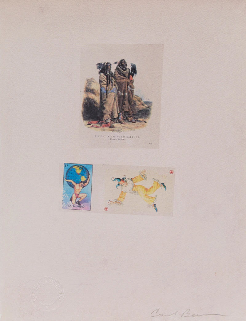Sih-Chida & Mahchsi- Karehde/ El Mundo by Carl Beam