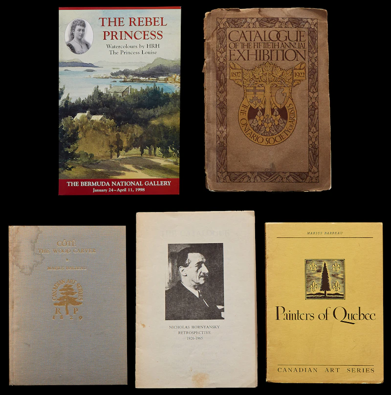 Collection of Canadian Art Reference Materials  by Books and Reference