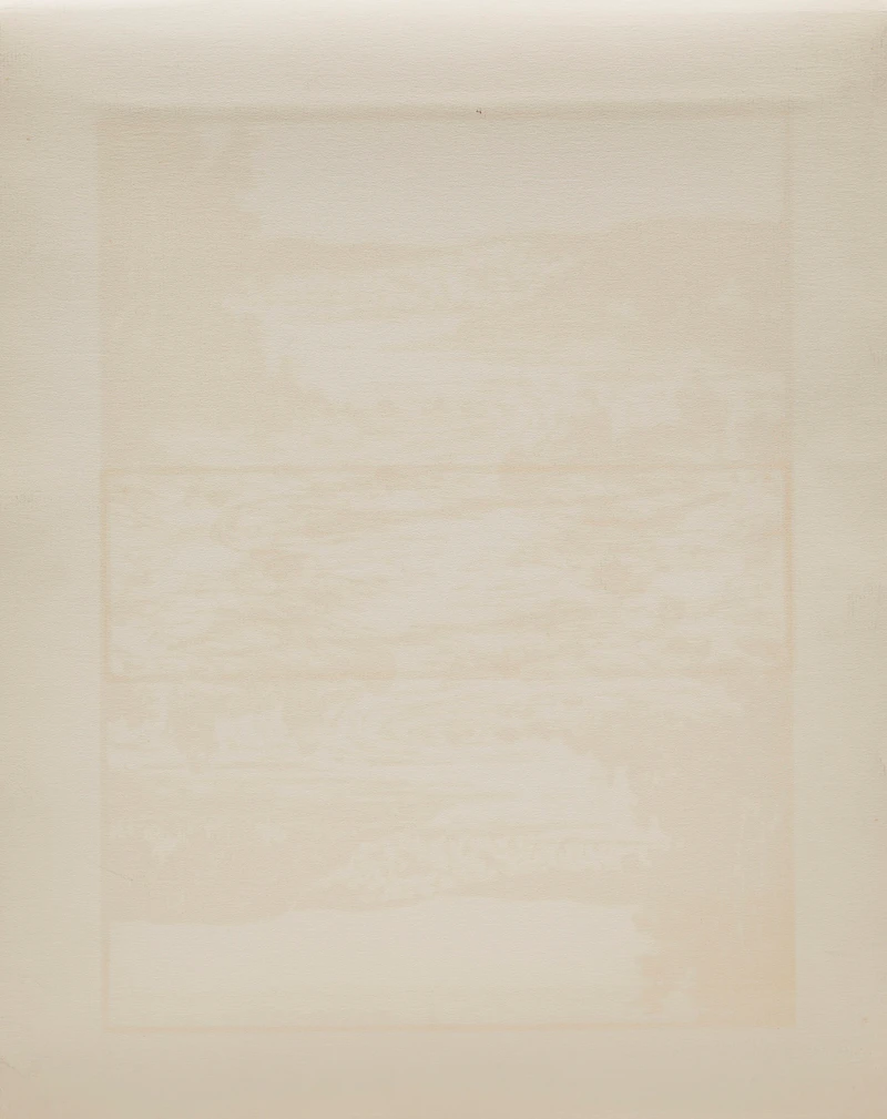 Rodolphe Duguay, Aurore boréale; Sur le St. Maurice, 21 avril 1936, pair of woodblock prints - view 3