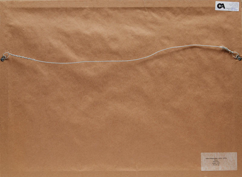 Albert  Dumouchel, Sans titre, ink on paper, 1951 - view 3